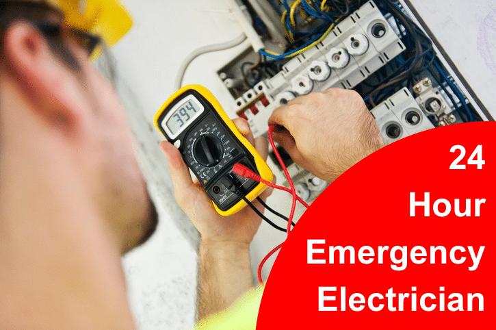 24 hour emergency electrician in tyne-and-wear